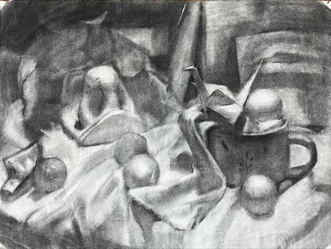 佐森美學 TheForest Art Stu. - 炭筆素描 / 54.5*39.3 / 2018