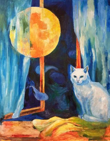 楊楊ＬＩＮＥ：8668922 - 我的油畫作品