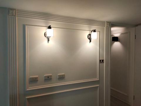 全能丹尼-服務到家 - 臥室主床頭油漆施工與壁燈設計搭配安裝 全能丹尼-服務到家 - 臥室主床頭油漆施工與壁燈設計搭配安裝