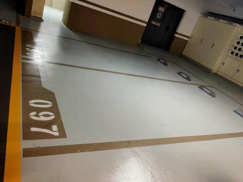吳信儒 - 水性樹脂砂漿停車場地坪
特殊車格樣式