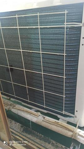 林家慶冷氣洗衣機保養水電工程 - 一半有洗一半還沒洗