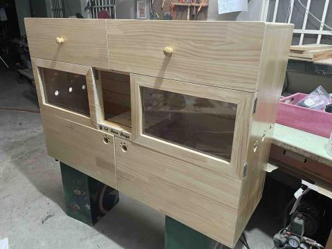 Cat_House Design - 抽屜式貓砂櫃