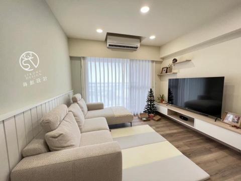 蒔創室內設計 系統傢俱/廚具 - 沙發背牆