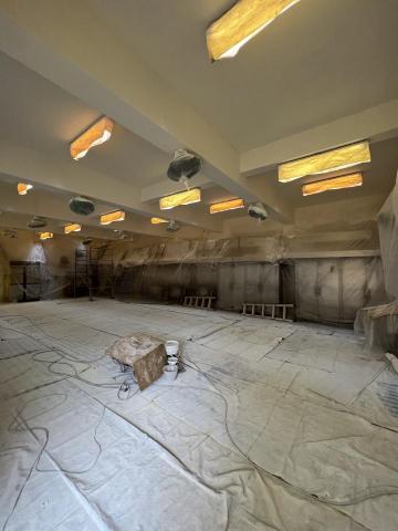 林麒德 - 國小廚房天花板重新粉刷噴塗工程