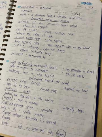 吳芳靜 - 純聽寫雜誌的紀錄