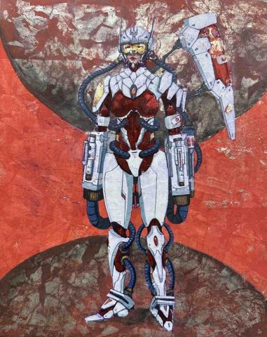 冠瑜 - 作品名稱:2099太空漫遊 冠瑜 - 作品名稱:2099太空漫遊