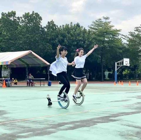 一輪獨旅 - 台南市獨輪車錦標賽開場表演