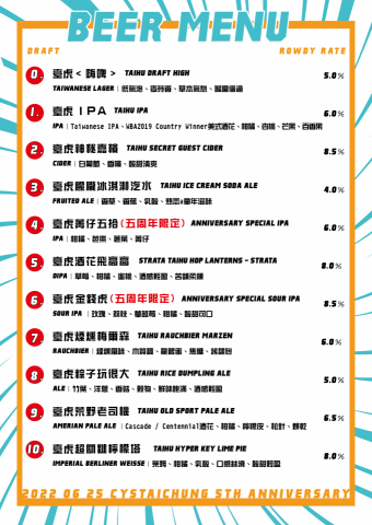 小歐 - 菜單設計