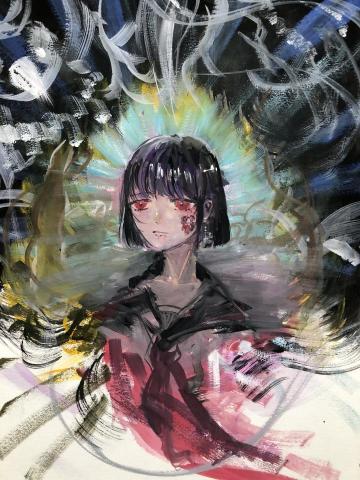 Mika - 不透明水彩插畫