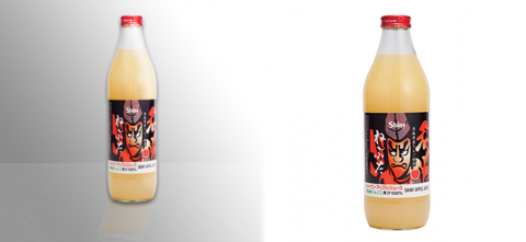 shiao - 去背加倒影前後對比圖