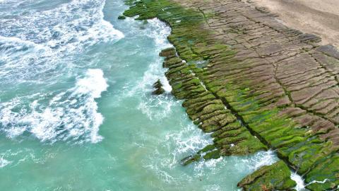 Sean Huang - 空拍-新北石門老梅石槽