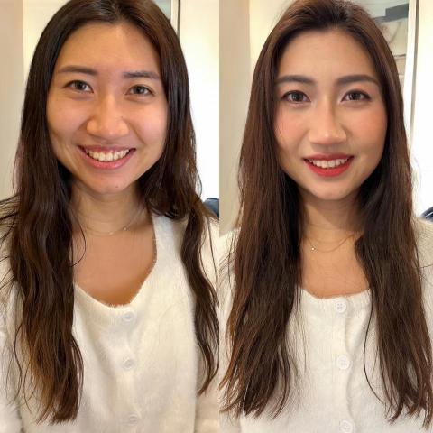 Verena - 模特兒當化伴娘妝