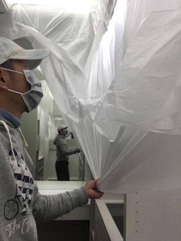 旭哥職人專業清潔 - 養生膠帶保護