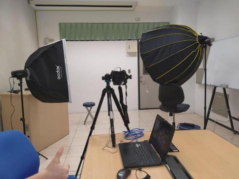 瑠星映像 - 形象照拍攝現場