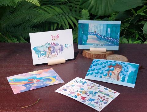 毛毛雅插畫館 - 卡片設計 毛毛雅插畫館 - 卡片設計