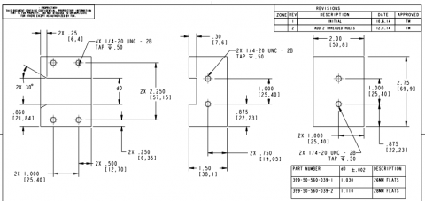 曾先生 - 零件圖 範例