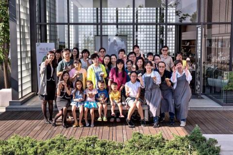 蔡佳吟 - 現場教學合影