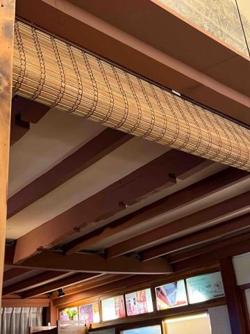 晨曦花紙窗簾 - 木竹簾