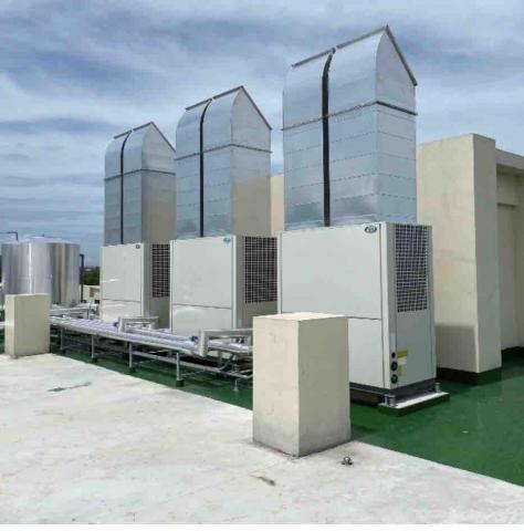 簡銘宏 - 氣冷式冰水主機加裝導熱風管 簡銘宏 - 氣冷式冰水主機加裝導熱風管