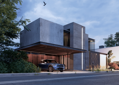 山沐工程行 - 建築景觀建模與渲染