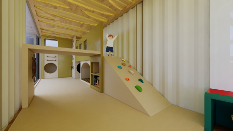 山沐工程行 - 貨櫃屋攀岩屋