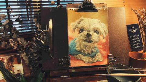 黃錫鈞 - 寵物肖像畫委託