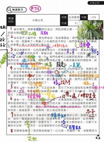 吳宜璇 - 國小國文上課筆記