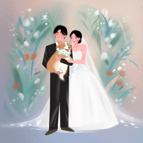 emily - Phoebe&Erick Marrycard｜人物設計