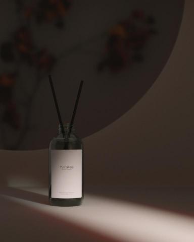 YuxaunSu - 蠟燭_商品3D渲染