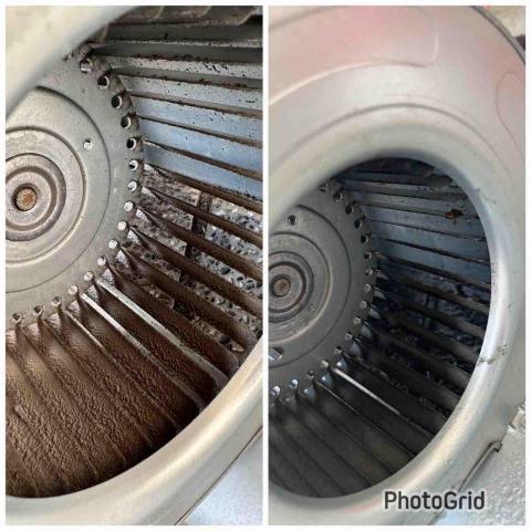 亮晶晶專業職人清潔 - 吊隱式清潔前後照