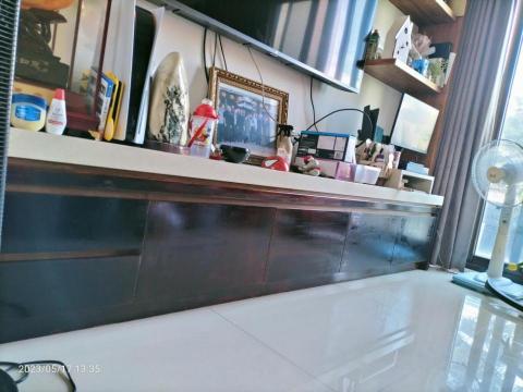 翔熊宅水電 - 電視櫃修復上漆後