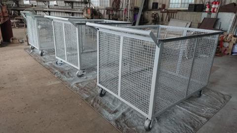 松林鐵工廠 - 物料推車