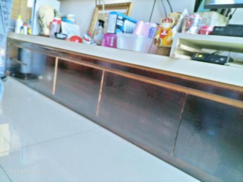 翔熊宅水電 - 電視櫃修復上漆後