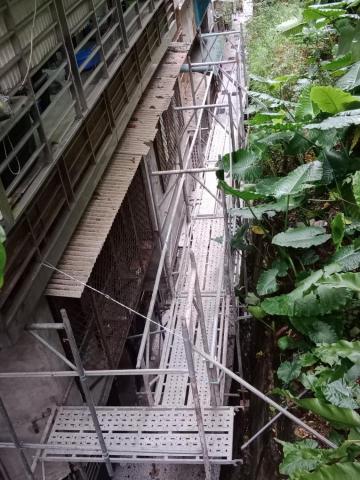 穩事達實業社 - 台北市(松仁路二樓雨遮更換) 穩事達實業社 - 台北市(松仁路二樓雨遮更換)