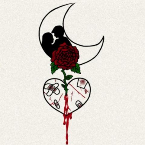 李沂蓁 - 愛情（刺青圖繪製）