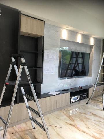 展藝國際室內裝修有限公司 - 石材電視牆