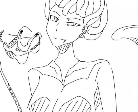 廖芳妤 - 動漫人物繪製