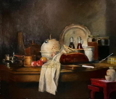 巫阡毓 - 古典油畫靜物