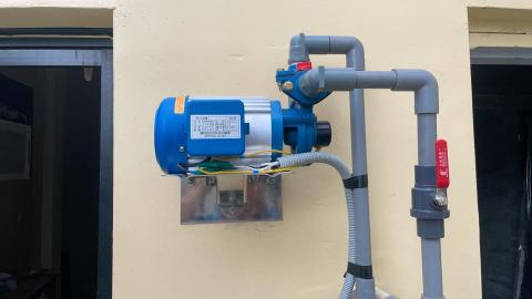 鐘勝水電 - 抽水馬達安裝