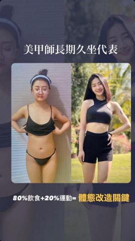 world gym長榮店個人教練 萬億龍 - 效果照