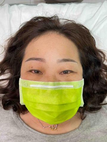 藝綺美 - 霧眉操作後即拍