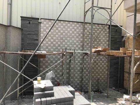 卓越工程 - 編織造景牆