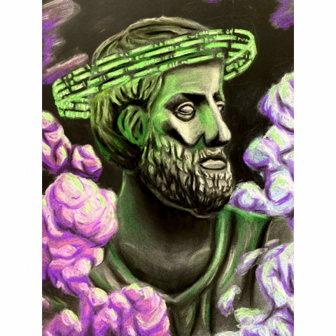 劉書帆 - 專業石膏像粉彩