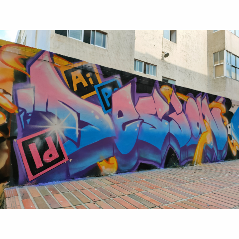 劉書帆 - 專業大牆噴漆