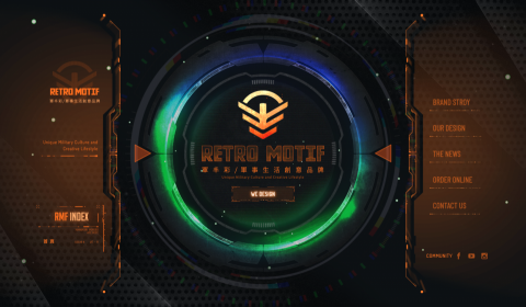 莊頲韙 - http://www.retromotif.com.tw/
軍丰彩官方網站：仿電玩UI、粒子效果