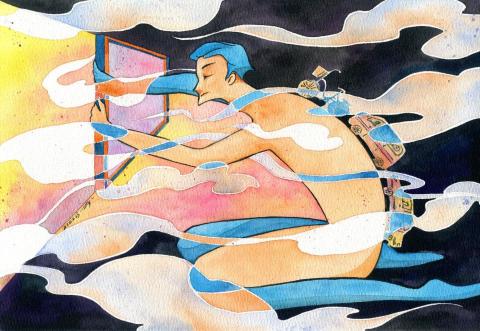 蒲晴 - 手繪水彩