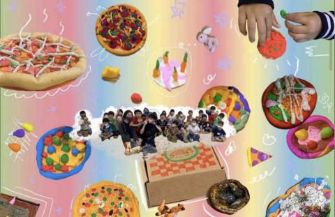 烏魚子藝術工作室 - Pizza黏土課程