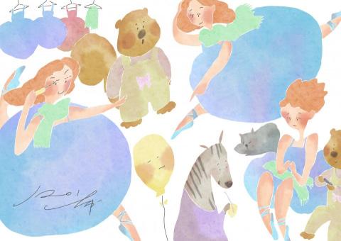 蒲晴 - 電腦繪圖