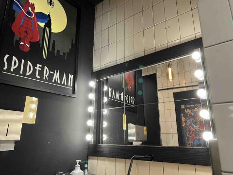 享受音樂娛樂有限公司 - 化妝間一角