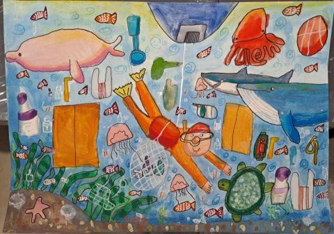 木頭 專業美術設計老師 - 學習兒童美術孩子的作品 木頭 專業美術設計老師 - 學習兒童美術孩子的作品